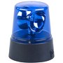 3 lampes gyrophare bleu à LED [Lunartec]