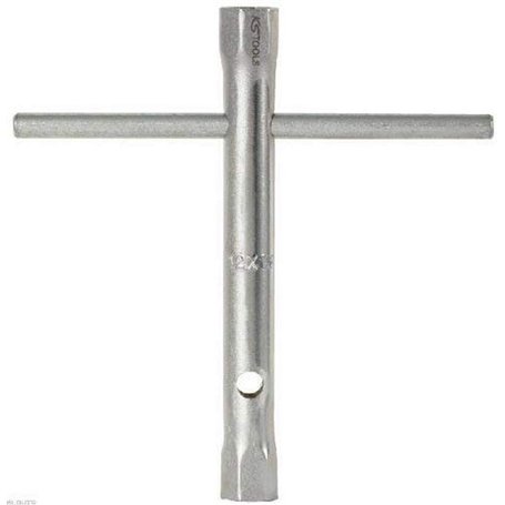 Ks Tools 518.0874 - Clé à tube droite - 14 x 15 mm - En chrome Vanadium - Finition Satinée