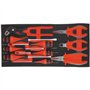 Coffre a outils ULTIMATE équipé - 3 tiroirs et plateau - 114 pcs - KS Tools 922.0100-Caisse a outils