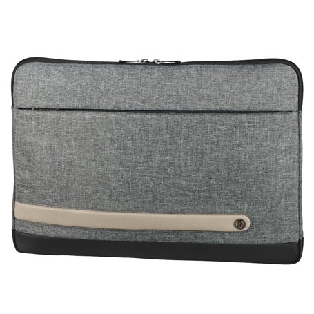 Hama Housse pour Ordinateur Portable 13.3 Pouces Terra (Pochette 13.3"/34cm Compatible Macbook HP Lenovo Dell ASUS) Gris