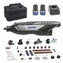 Dremel 8250 Outil rotatif sans fil 12 V 5 000-30 000 tr/min Kit d'outils multifonctions sans balais avec boîte Dremel