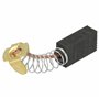 vhbw 2x balais de charbon 6 x 10 x 15 mm compatible avec Matrix SMS 1200-210 L, SMS 1800-250 Promo outil électrique, tronçonneus