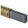 vhbw 2x balais charbon 6,1 x 10,9 x 32 mm remplace Festool 8590163948568, 625390 pour aspirateur industriel