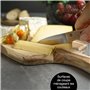 Moritz & Moritz Planche a Decouper Bois Massif – 33 x 18 x 1,9 cm - Petite Planche Bois D'Acacia Antibactérien - Aussi comme pla