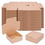 verpacking 500 boîtes pliantes 15 x 16 x 6 cm brun (dimensions extérieures 15