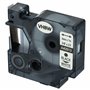 vhbw Ruban compatible avec Dymo LabelPoint 300, 350, 200, 250, 100, 150 imprimante d'étiquettes 9mm Noir sur Blanc