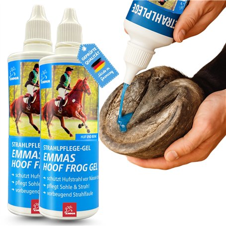 Soin de la fourchette pour chevaux I Protection de la fourchette Soin du sabot I Sabot fourchette semelle I Gel de fourchette I