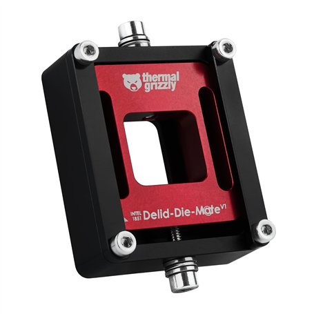 Thermal Grizzly Intel 1851 Delid-Die-Mate V1 – Outil de qualité supérieure pour un retrait sûr et efficace des dissipateurs de c