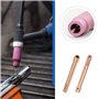 Lot de 10 pinces de serrage 10N24 3/32" 2,4 mm pour chalumeaux de soudage TIG WP17 WP18 WP26