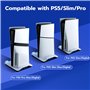 Mcbazel Support de Refroidissement et Station de Charge pour Console PS5/PS5 Slim/PS5 Pro avec Ventilateurs à Vitesses Multiples