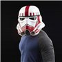 Star Wars The Black Series, casque électronique premium Shock Trooper impérial, Battlefront II, cosplay pour adulte
