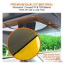 2 Pièces Extension de Pare-Soleil Automobile 2 en 1 pour Le Jour et la Nuit, Anti-Éblouissement, Anti-Reflets et Protection UV,