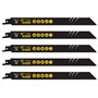 5 x SabreCut SCRS1122BF_5 225 mm 14 TPI S1122BF Lames de scie sabre à coupe rapide pour bois et métal compatibles avec Bosch Dew