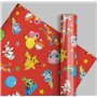 Rouleau de papier cadeau Pokémon Happy Party de 2 m