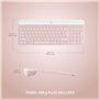 Logitech MK470 Slim Combo Clavier et Souris sans Fil, Compacte et Moderne, Ultra Silencieux, 2,4 GHz avec Récepteur USB, Plug n'