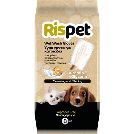 Rispet Lingettes de Nettoyage pour Chiens Chats et Animaux domestiques
