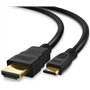 DragonTrading® Câble mini HDMI vers HDMI pour connecter un appareil photo Nikon COOLPIX S6100 à une TV