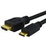 DragonTrading® Câble mini HDMI vers HDMI pour connecter un appareil photo Nikon COOLPIX S6100 à une TV, une HDTV, un écran LCD, 