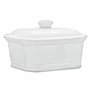 Cosy & Trendy RH46635 Terrine Pâté à couvercle, Porcelaine - Blanc - 1L