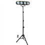 Party Light & Sound - FUNLED - Jeux de lumière avec 4 effets sur pied téléscopique - 4 PAR de 7 LEDs de 1 W chacune - Télécomman
