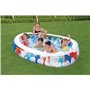 Bestway Piscine gonflable, 56066, Transparent
