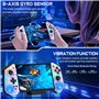 HELLCOOL Manette de commutateur Ã effet Hall, Plug & Play pour console Nintendo Switch/OLED, manette de commutateur avec joystic