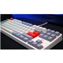 Clavier de gaming mécanique - CHERRY - XTRFY K4V2 RGB TKL RETRO - Éclairage RGB - Noir - MX2A Red