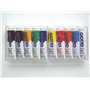 Giotto 301900 Boite de 10 Tubes de gouache 10 ml Assortis