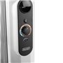 Radiateur bain d'huile - DELONGHI - 1500 W - Jusqu'a 45 m2 - Mobile - Fonction anti-gel - Gris
