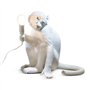 Seletti 14882" Monkey Lampe singe assis en résine