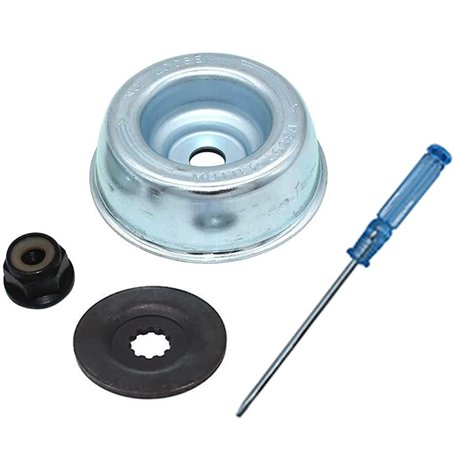 Hippotech Ensemble de 4 pièces Kit de maintenance d'accessoires pour adaptateur de lame pour coupe-bordures STIHL FS120 FS130 FS