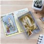 F.LLI BONELLA - Neuvaine à Notre-Dame de Lourdes avec brochure illustrée et chapelet en verre inclus - Ornement religieux