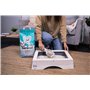 Sanicat - Litière pour Chats Ultra-agglomérante Blanche - Parfum de Savon de Marseille, Fabriquée à partir de minéraux naturels
