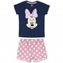 CERDÁ LIFE'S LITTLE MOMENTS 2200003728_T03A Short Fille | Pyjama Court Minnie Mouse-Couleur Rose-Licence Officielle Disney
