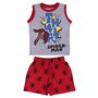 CERDÁ LIFE'S LITTLE MOMENTS Pijama Tirantes de Spiderman Niño Para Verano de Color Rojo-Licencia Oficial Marvel and Toddler Pyja