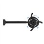 TOOQ PJ4015WTN-B - Support inclinable et Rotatif Mural pour projecteur, Noir