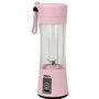 Blender portable - JOCCA - SWEET - 380 ml - 2000 mAh - Avec câble USB - Rose