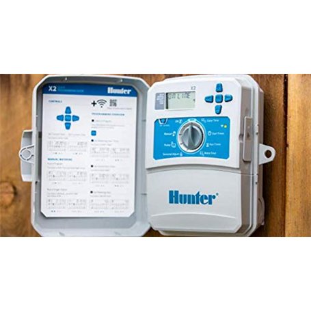 HUNTER X2 401-4 Saisons - Extérieur/intérieur - Programmateur compatible WiFi module Wand (non inclus)