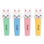 Mr.Wonderful - Set de 4 surligneurs Lapin - It’s a good day to have fun