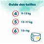 Pampers Harmonie Couches Taille 6, 60 Couches, 15kg+, Protection Douce De La Peau Avec 100% D’Absorption Pampers