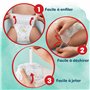 Pampers Harmonie Couches Taille 5, 66 Couches, 12kg-17kg, Protection Douce De La Peau Avec 100% D’Absorption Pampers