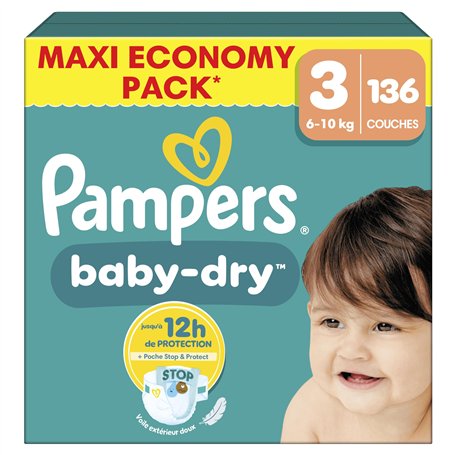Pampers Baby-Dry Taille 3