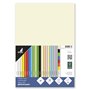 Kangaro - Lot de 100 feuilles de papier à lettre blanc ivoire - Format A4-120 g/m² - FSC mix - Papier à lettre DIY - Blanc ivoir