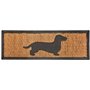 Esschert's Design RB171 Paillasson en Caoutchouc et Fibre de Coco Motif Chien
