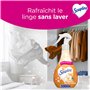 SOUPLINE Spray Brume de Linge Parfum Vanille, Brume Parfumée pour Linge de Maison et Vêtements, Complément Idéal à Votre Lessive