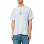 Calvin Klein T-Shirt Manches Courtes Homme Monologo Tee en Coton