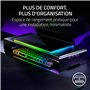 Razer Monitor Stand Chroma - Support de Moniteur en Aluminium avec hub USB-C à 4 Voies avec Chroma RGB (50cm x 21cm x 7.85cm, Co