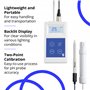 Bluelab METCOMPLUS Combo Meter Plus-Combi mètre pour Le pH, la température et la conductivité-étalonnage Facile, Fonctionne dans