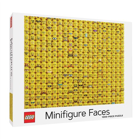 Lego® Minifigure Faces 1000-Piece Puzzle