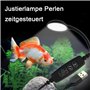 GERUI Lampe d'aquarium 7 W USB 5 V 2 A à spectre complet - Éclairage LED d'aquarium - Minuterie réglable - Luminosité réglable -